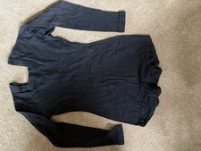 Vintage 1940s Long-Sleeved, Black Leotard
