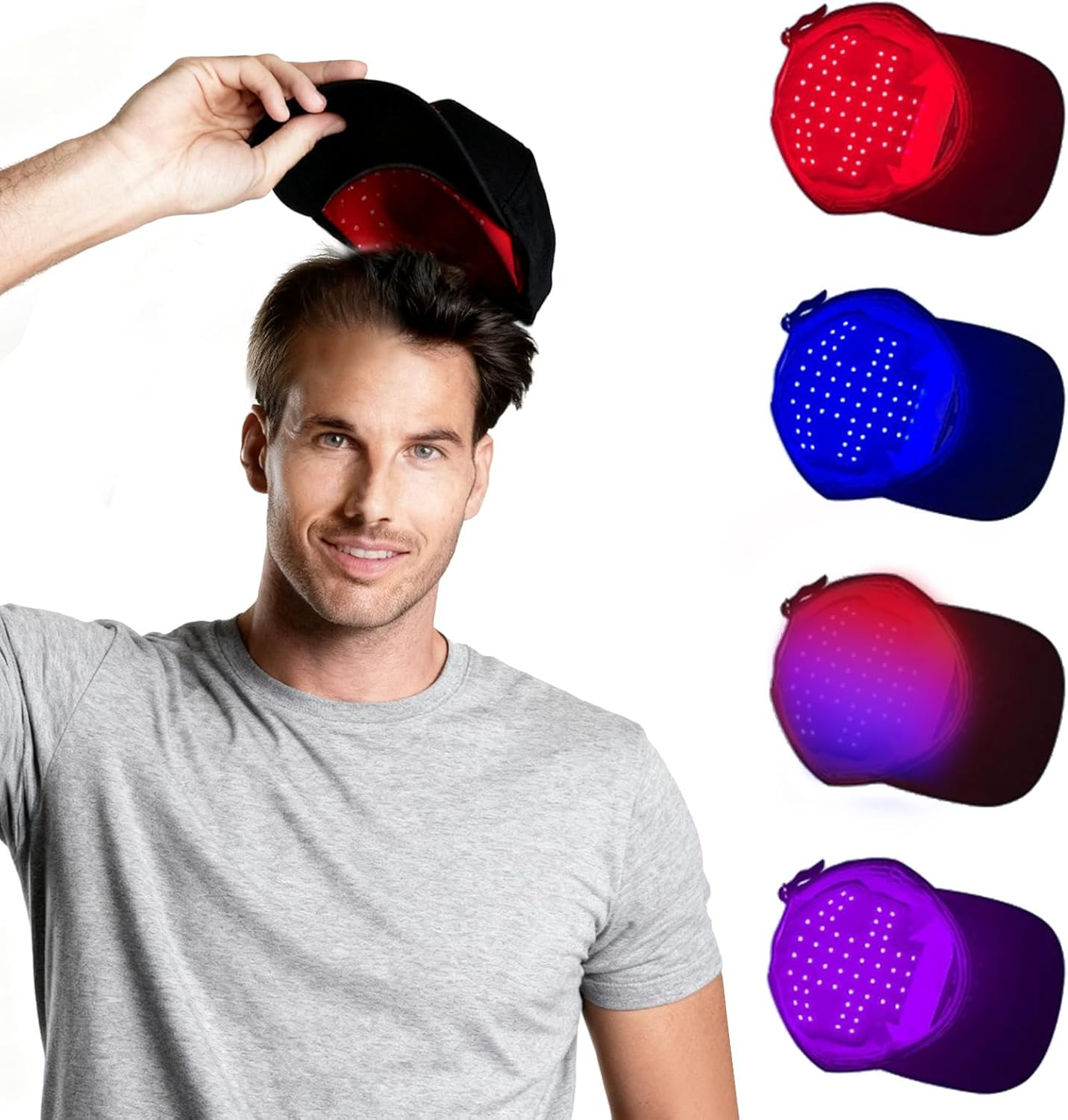 Crescita Capelli 108 LED: Trattamento Sicuro per Uomo e Donna