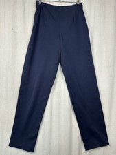 Vintage Talbots  Women's Stretch Dress Pants Size 8 Navy Blue