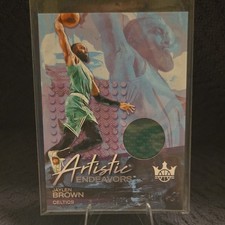 Panini Court Kings Artistic Endeavors Jaylen Brown Celtics Memorabilia Relic