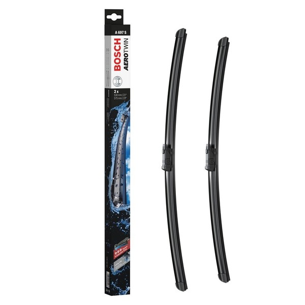 Bosch A697S - Scheibenwischer Aerotwin - LäNge: 530/575 Mm Set FüR Frontscheibe-image