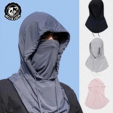 3-in-1 Cooling Balaclava Face Mask Sun Face Shield UV Protection Full Head Hood