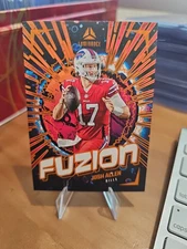 2024 Panini Luminance Josh Allen Fuzion Orange Parallel #/100 Bills Sp