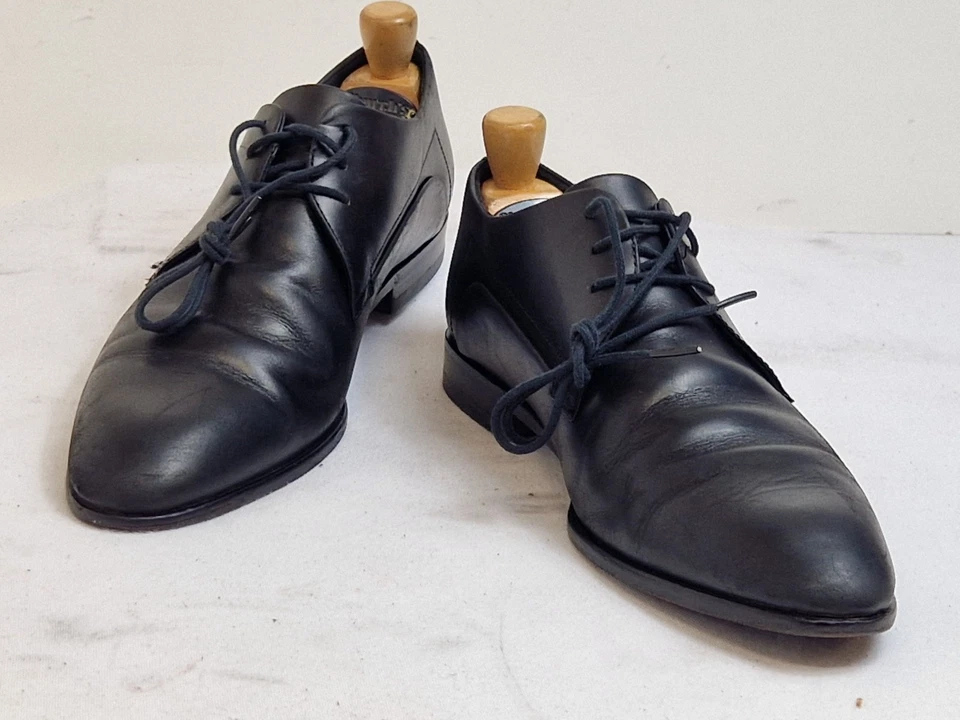 Hugo Boss men Formal shoes full Leather Black UK 9 EU 43 - Image 3 of 4