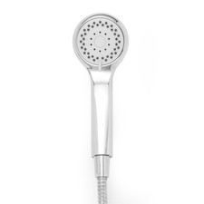 Beldray Shower Head - 5 Functions, Massage And Pulse, Fittings Included, Chrome