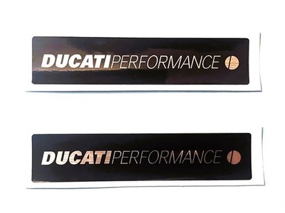 DUCATI PERFORMANCE FOLIENAUFKLEBER PR WIE MONTIERT AUF DP REMUS SCHALLDÄMPFER IN DER ZEIT