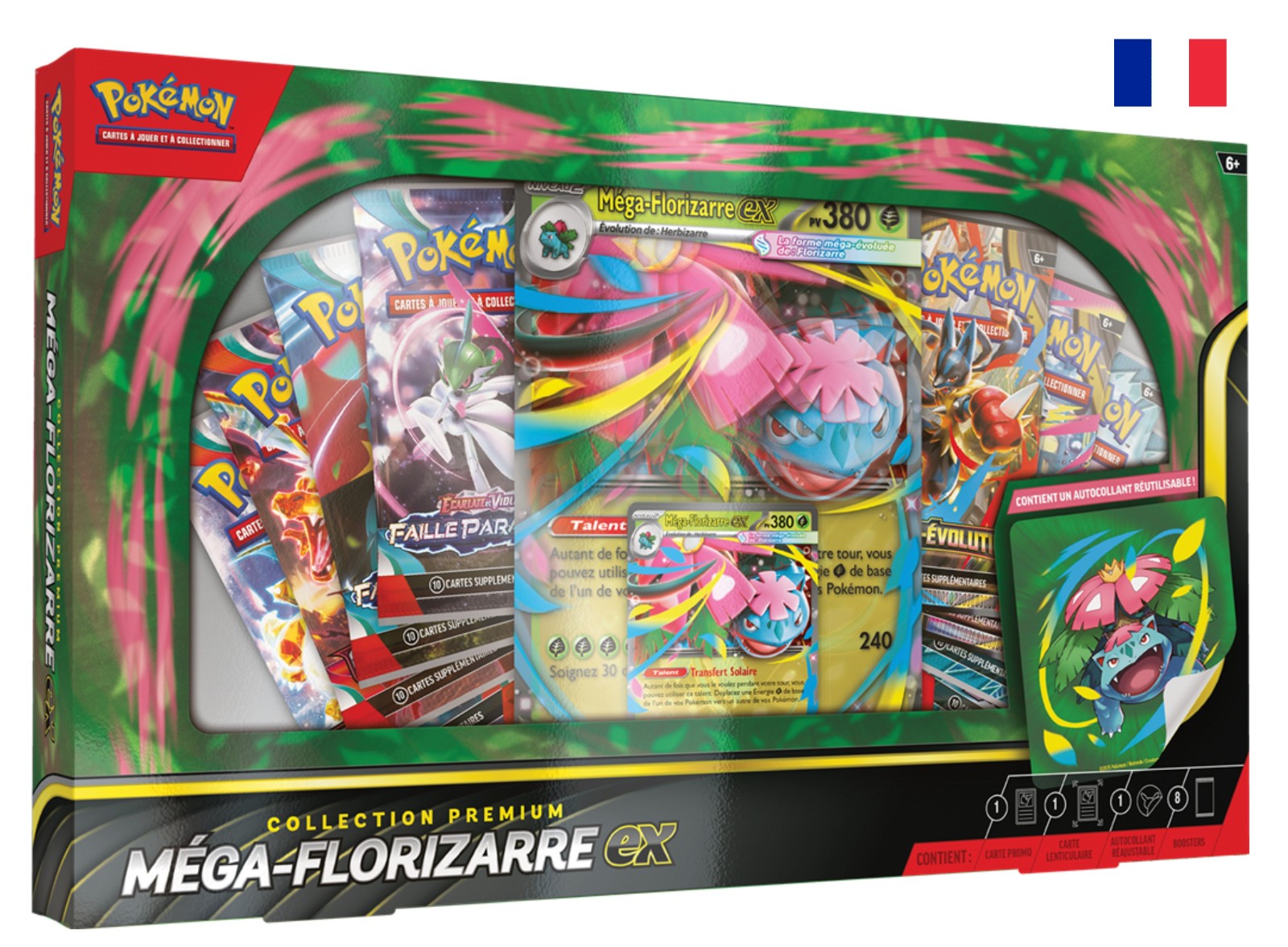 Pokemon Coffret Collection Premium Méga Florizarre Ex édition française