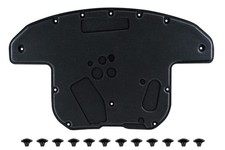 GEPCO Motorhaubend&auml;mmung D&auml;mmatte f&uuml;r MERCEDES C-Klasse W205 A205 C205 mit Clips