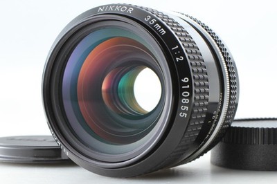 [Near MINT+++] Nikon New Nikkor 35mm f/2 Non-Ai MF Prime Lens from Japan #1780