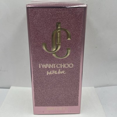 JIMMY CHOO I WANT CHOO WITH LOVE EAU DE PARFUM SPRAY FOR WOMEN 3.3 oz/ 100 ml