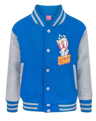 Shopkins Varsity Jacke | Mädchen Blau | Official Merch