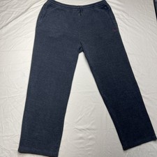 VTG Polo Ralph Lauren Straight Fit Sweatpants Dark Grey Mens Large Made In USA