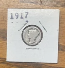 1917 Mercury 90% Silver Dime Circulated