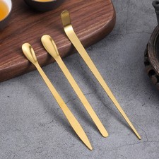 Stainless Steel Matcha Spoon Japanese Leaf Tea Scoops  Tea Ceremony