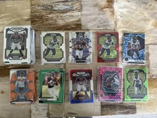 Houston Texans 115 Card Lot - Prizm & Mosaic -Rookies & Vets - Refractors & Base