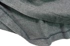 Gray VTG men’s shirt with single stitch detailing and rounded hem, displayed flat with white background.