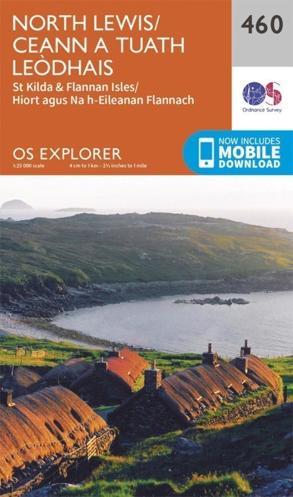 North Lewis Explorer Map 460 Ordnance Survey 2015