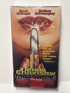 Texas Chainsaw Massacre The Next Generation Horror VHS Zellweger McConaughey