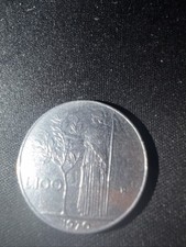 Bella moneta italiana L 100 lire 1970 quasi au