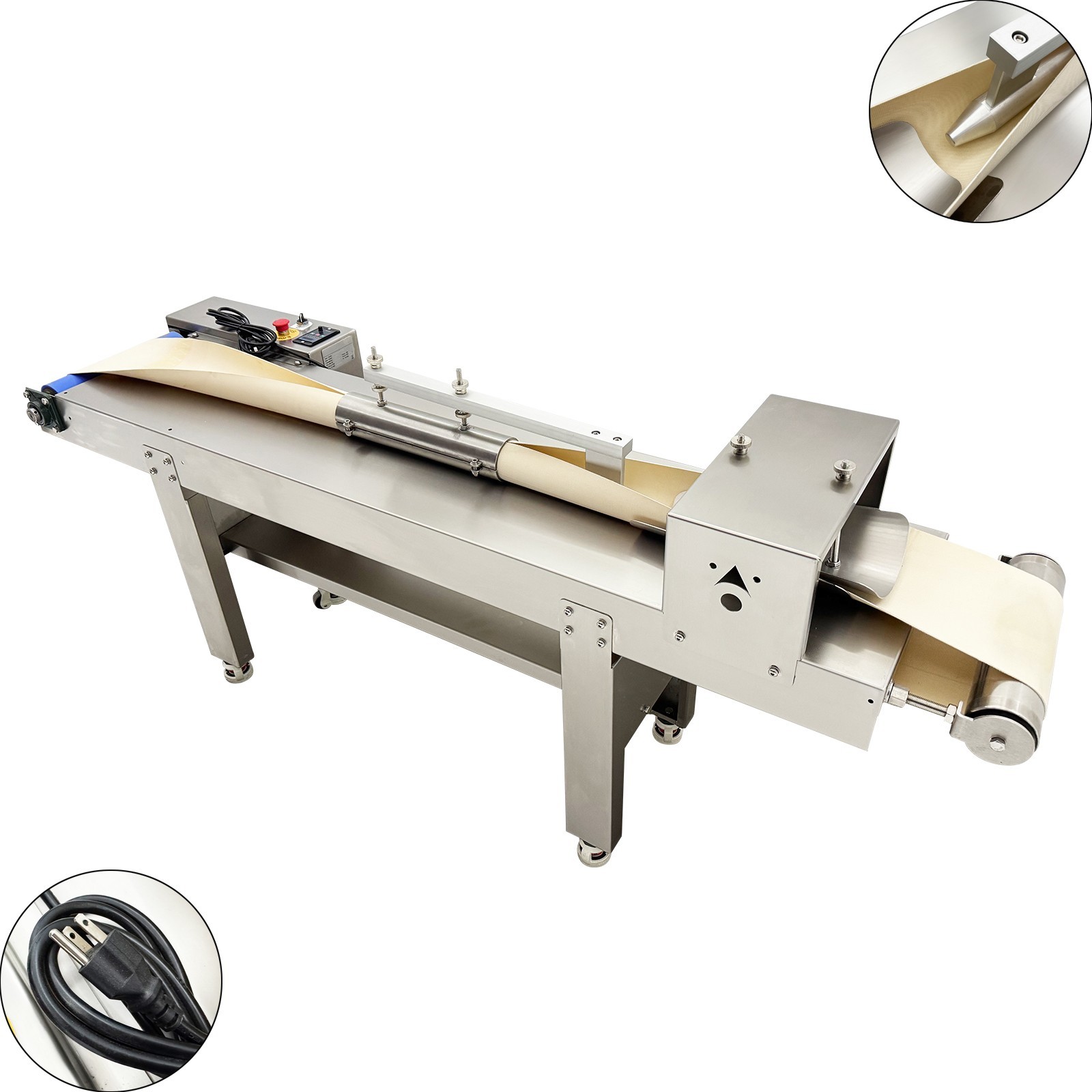 Commercial 110V 550W Automatic Bagel Forming Machine 80mm OD 35mm ID Bagel Maker