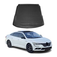 Kofferraumwanne Laderaumwanne für Renault Talisman 2015-2022 Gummi TPE Schwarz