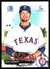 2017 Bowman Draft #BDC-127 Noah Bremer Chrome Refractor
