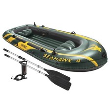 Intex Seahawk 4 Inflatable 4 Person Floating ...