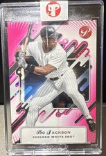 2025  Topps Pristine Pink Refractor Bo Jackson Encased White Sox 13/15