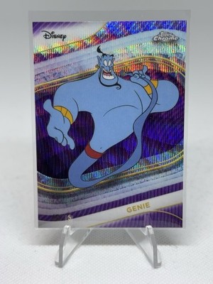 2025 Topps Chrome Disney Genie Purple Wave Refractor Parallel /75 #183 ...