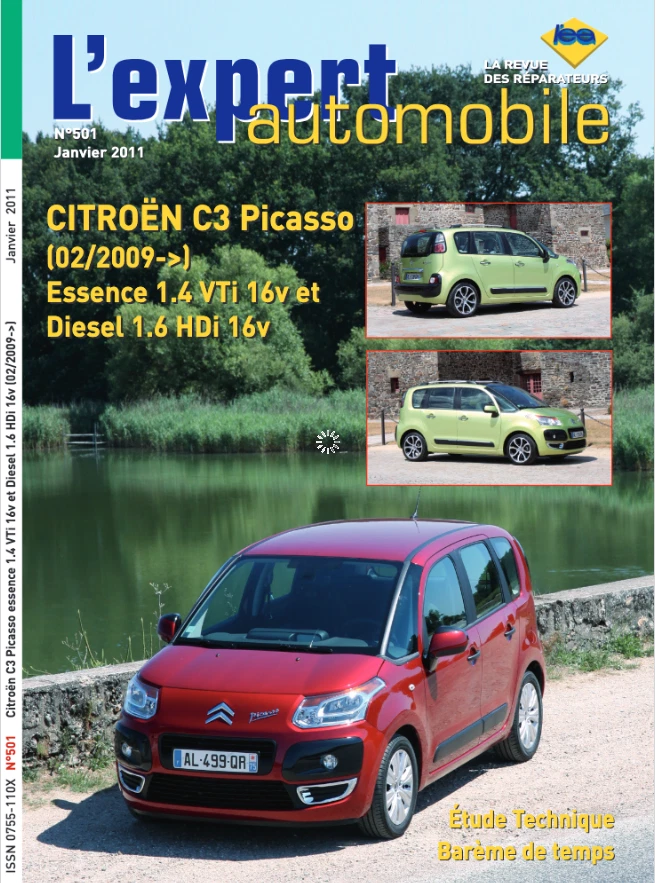 Manuel Atelier Citroen C3 Picasso 2009-2017 RTA Français Revue Technique CD PDF - Photo 2/4