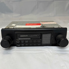 Sparkomatic Sr345 Amfm In-dash 1 Din Car Stereo Cassette Player Radio Untested