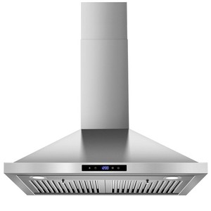 30 inch Wall Mount Stainless Steel Range Hood 760CFM Kitchen Stove Vent LED Lamp