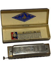    Vintage M. Hohner  The Chromonica  Chromatic Harmonica   Model 260 in C,