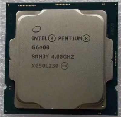Intel Pentium Gold G6400 4GHz dual-core 4MB 58W LGA1200 SRH3Y CPU processor