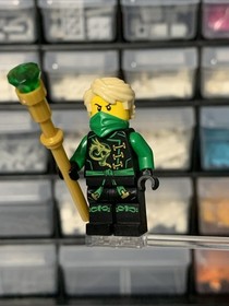 Lego Ninjago The Green NRG Dragon 70593 + Anchor Jet 30423 (99% Complete)