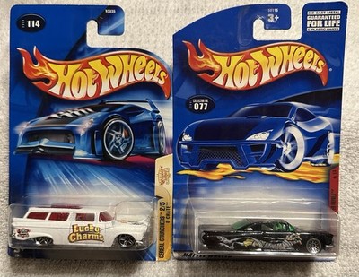 Hot Wheels 2004 Cereal Crunchers 8 Crate Lucky Charms & Monster Series Impala