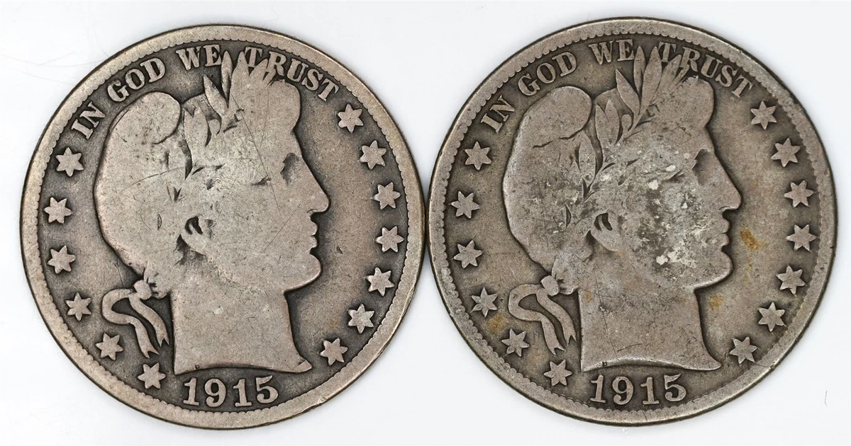 1915 Barber Half Dollars (1892-1915) for sale | eBay