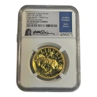 2021-W 1 OZ GOLD HIGH RELIEF NGC PF-70 AMERICAN LIBERTY FDOI Beth Zaiken Key