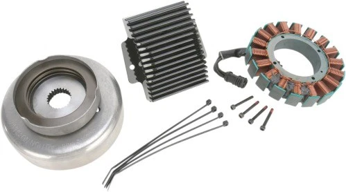Kit Alternador Trifásico Ciclo Eléctrico Serie 80 50 AMP CE-86T 49-8424 2112-0412 Foto 2 de 4