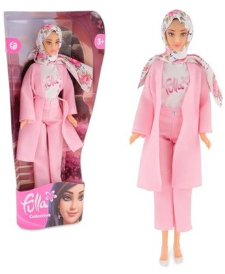 New Fulla Collection Islamic Asian Fashion Girl Doll Tshirt Pant Hijab Gift BNIB