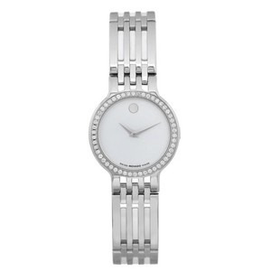 Movado Esperanza Diamond Bezel Women\'s Watch Steel Bracelet Swiss Retails ~$2k NEW MOVADO Esperanza DIAMOND Bezel Ladies 27mm Swiss Watch  main image 4
