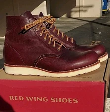 ULTRA RARE RED WING 8196 BRIAR OIL SLICK ROUND TOE BOOTS SIZE 10.5D