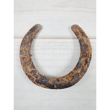 Vintage Antique Rusty Metal Horseshoe Horse Shoe Lucky Western, Utah Sanpete