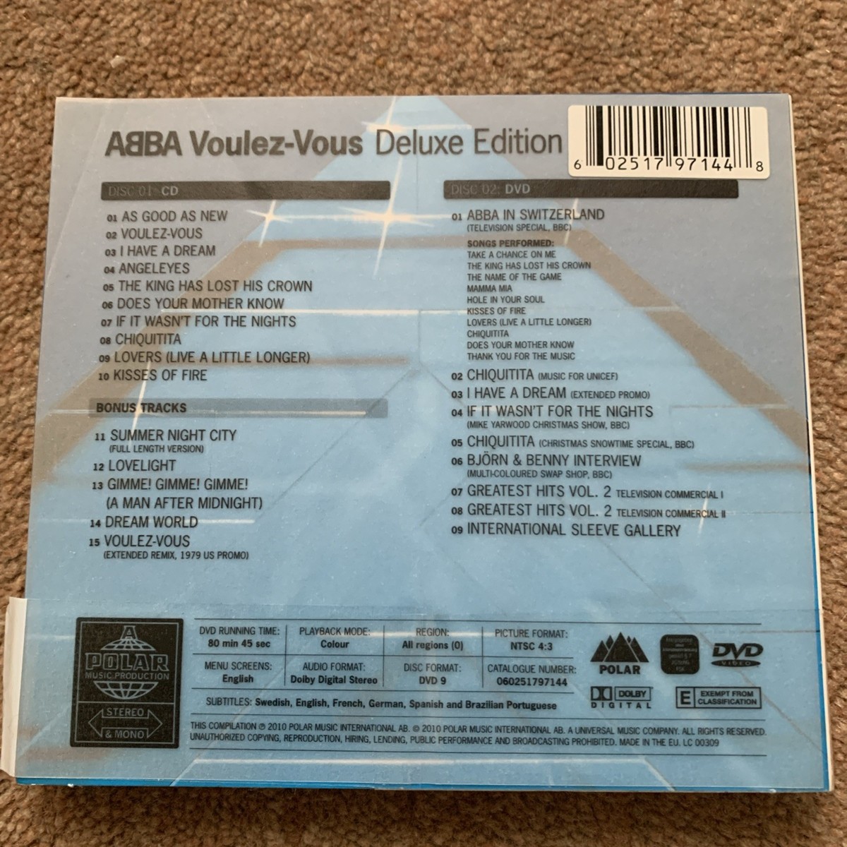 ABBA - Voulez-Vous - Deluxe Edition - CD/DVD | eBay
