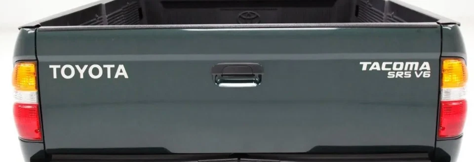 1998 1999 2000 2001 2002 2003 2004 Toyota Tacoma SR5 V6 Tailgate Emblems Letters - Image 2 of 4