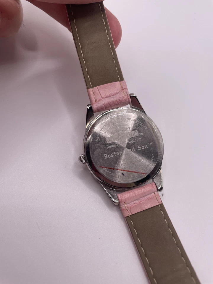 Women’s Game Time Boston Red Sox Watch- Pink Watch - Image 4 of 4