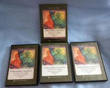Great Courses UNDERSTANDING LINGUISTICS Science of Language 6 DVDs, Booklet MINT