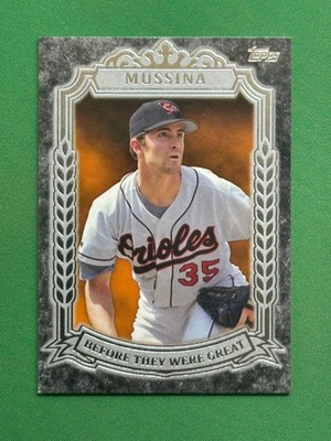 2014 Topps Baseball Before They Were Great #BG-16 Mike Mussina
