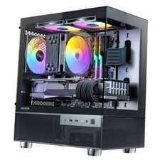 Aqua 3, Micro ATX Case, MATX PC Case with 3 X 120mm 3-Pin ARGB Fan Pre