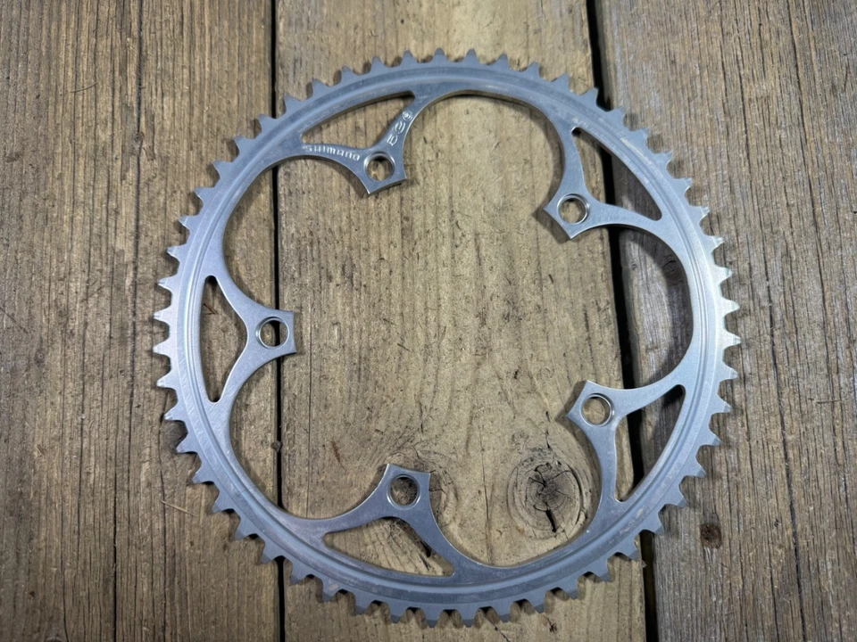Shimano Chainring 53T S Fixie Track Old School BMX 5 Arm 130 BCD Japan Vintage - Image 2 of 4